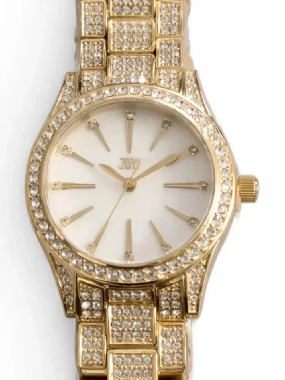 JBW Women’s Cristal Spectra Diamond Watch 18K Gold-Plated - New